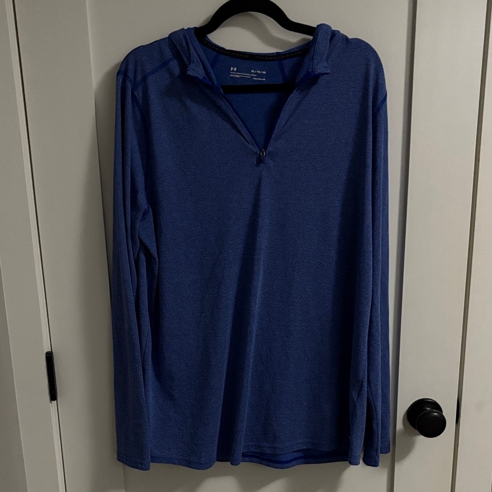 Under Armour Men's pullover Blue Hoodie